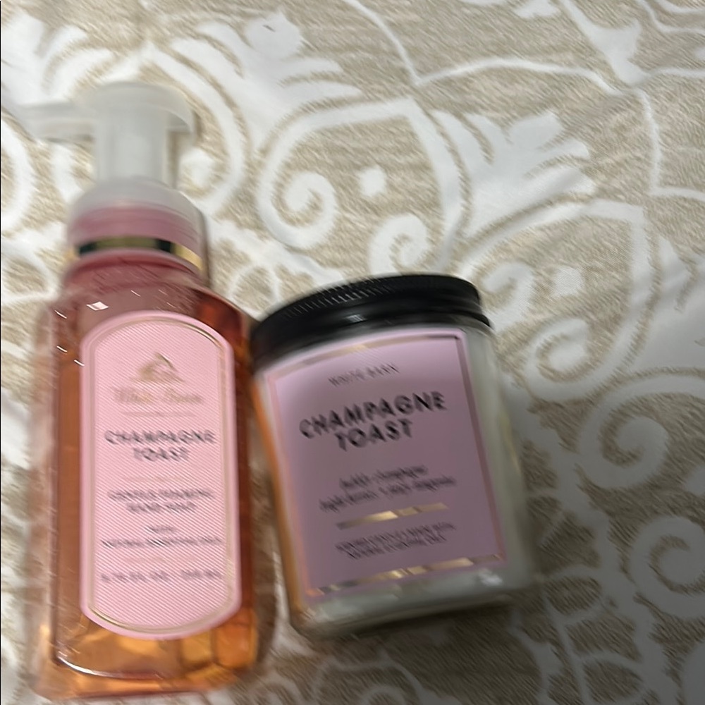 Bath & Body Works Champagne Toast Set - Pink